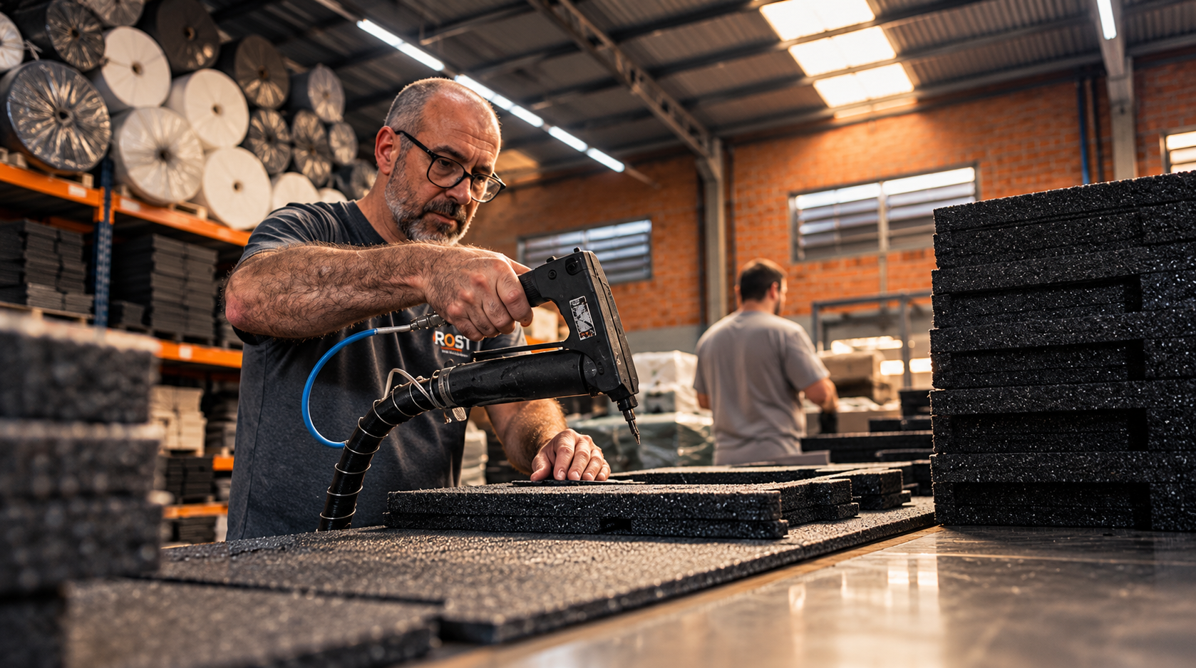 Equipe da ROST desenvolvendo embalagens técnicas em sua estrutura industrial